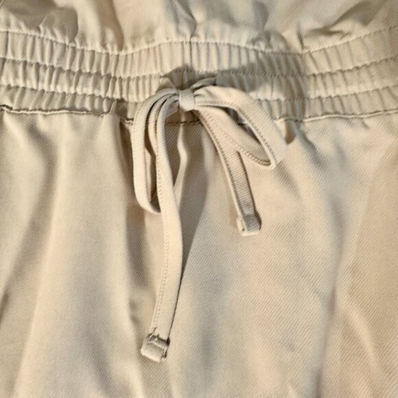 New 32 Degrees Cool Midi Twill Dress Sz XXL Cinched Waist Adjustable Drawstring - Picture 7 of 12